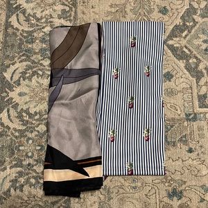 Bundle: 2 Scarves/Twilly